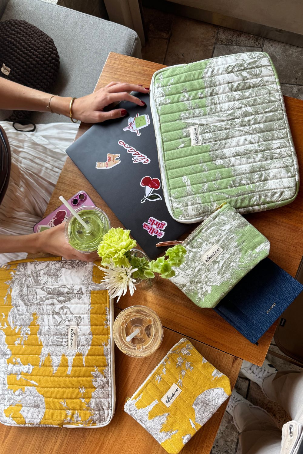 Elisa Porta Laptop - Verde