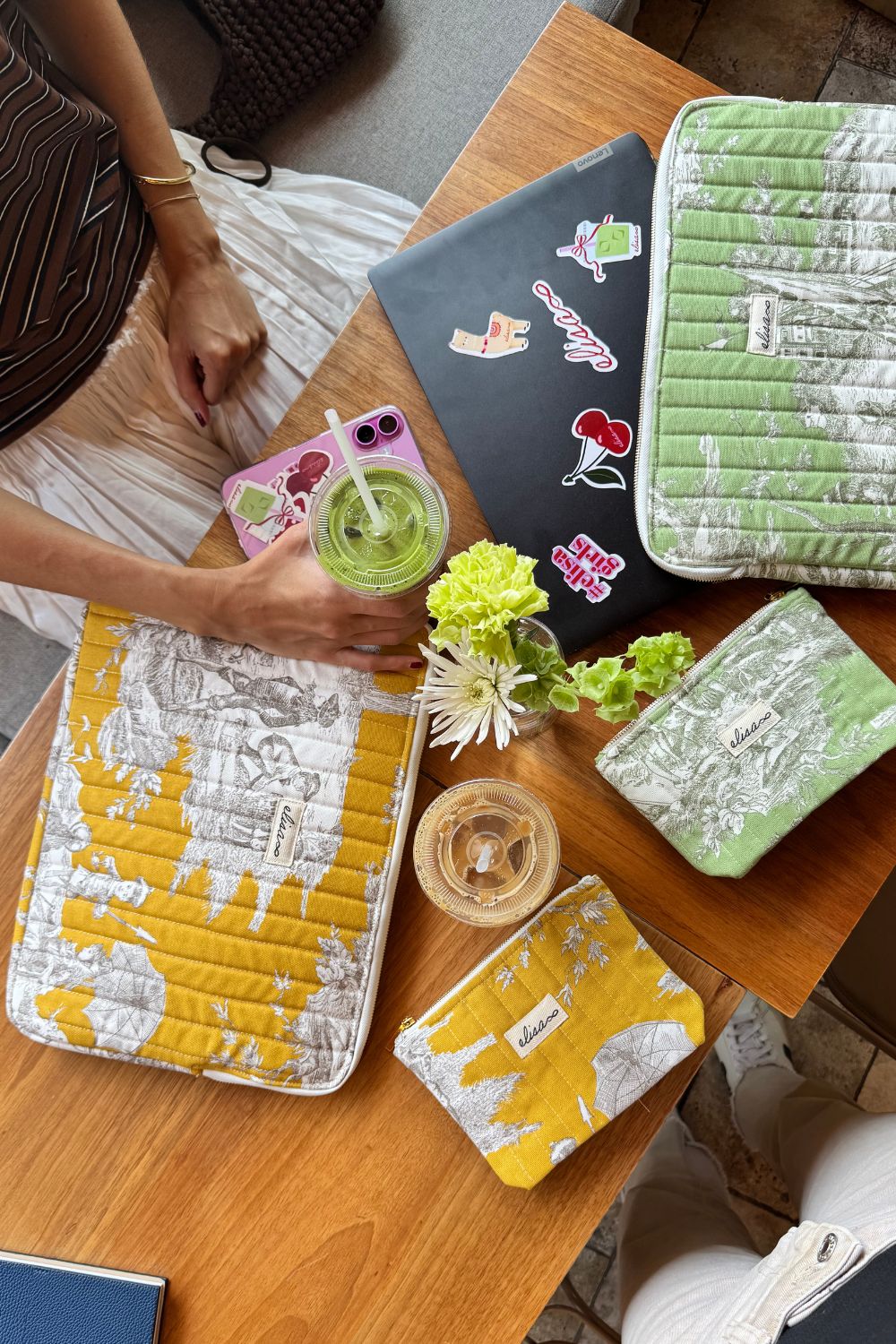 Elisa Porta Laptop - Amarillo