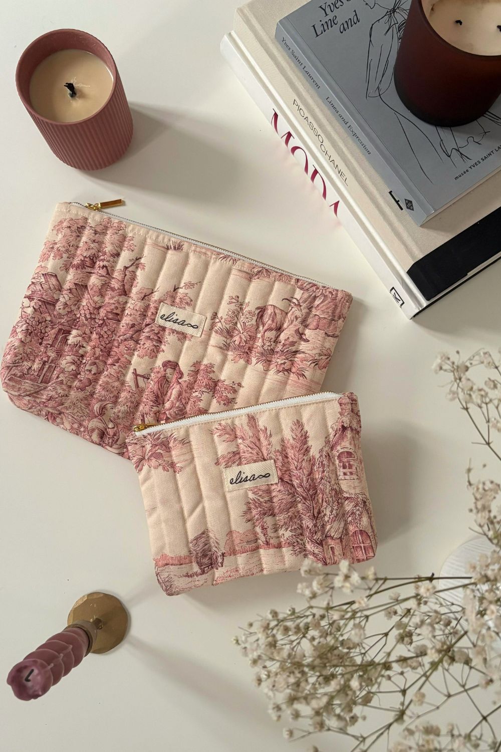Pack Elisa Neceser - Rosado