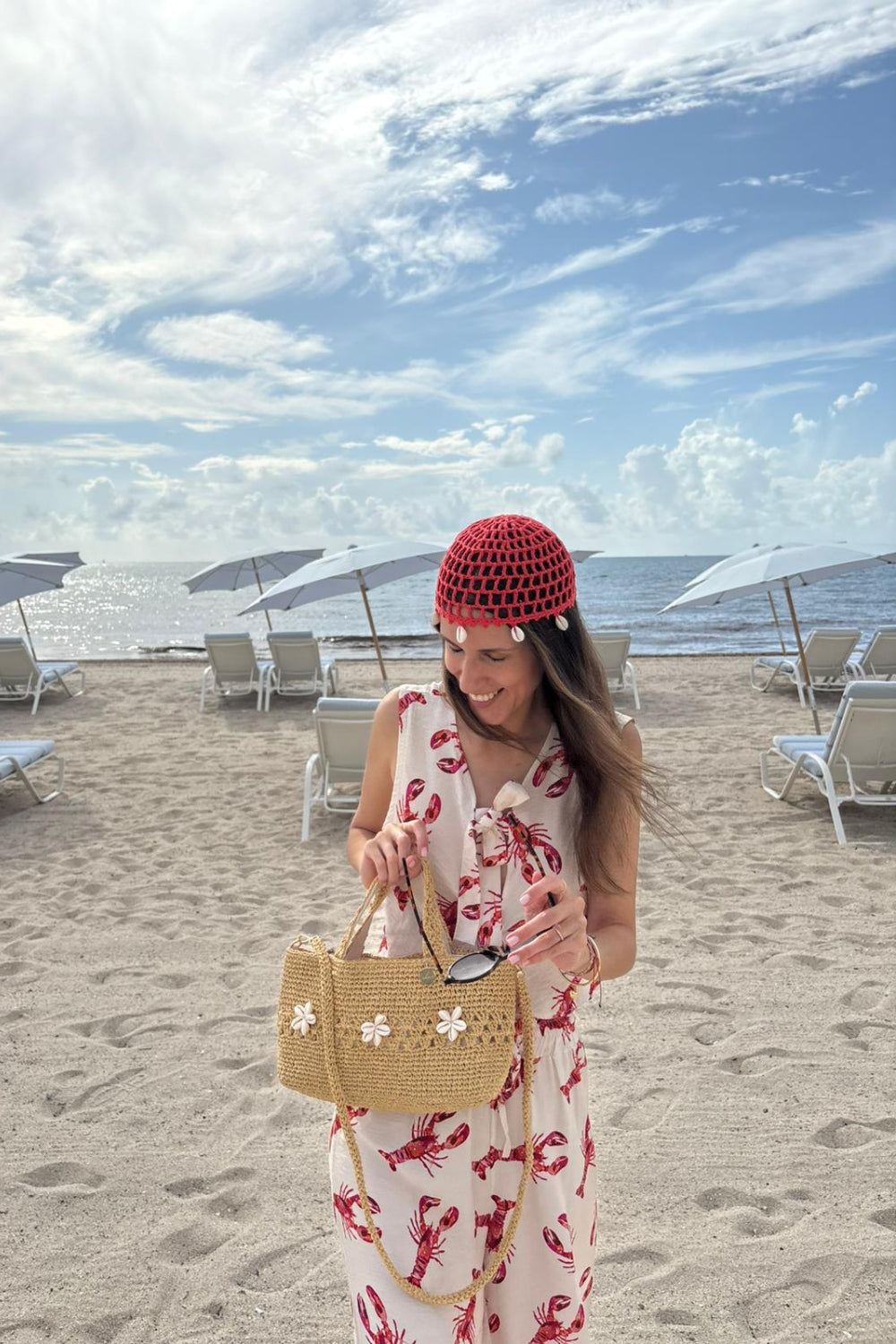Elisa Casquete Tejido - Rojo