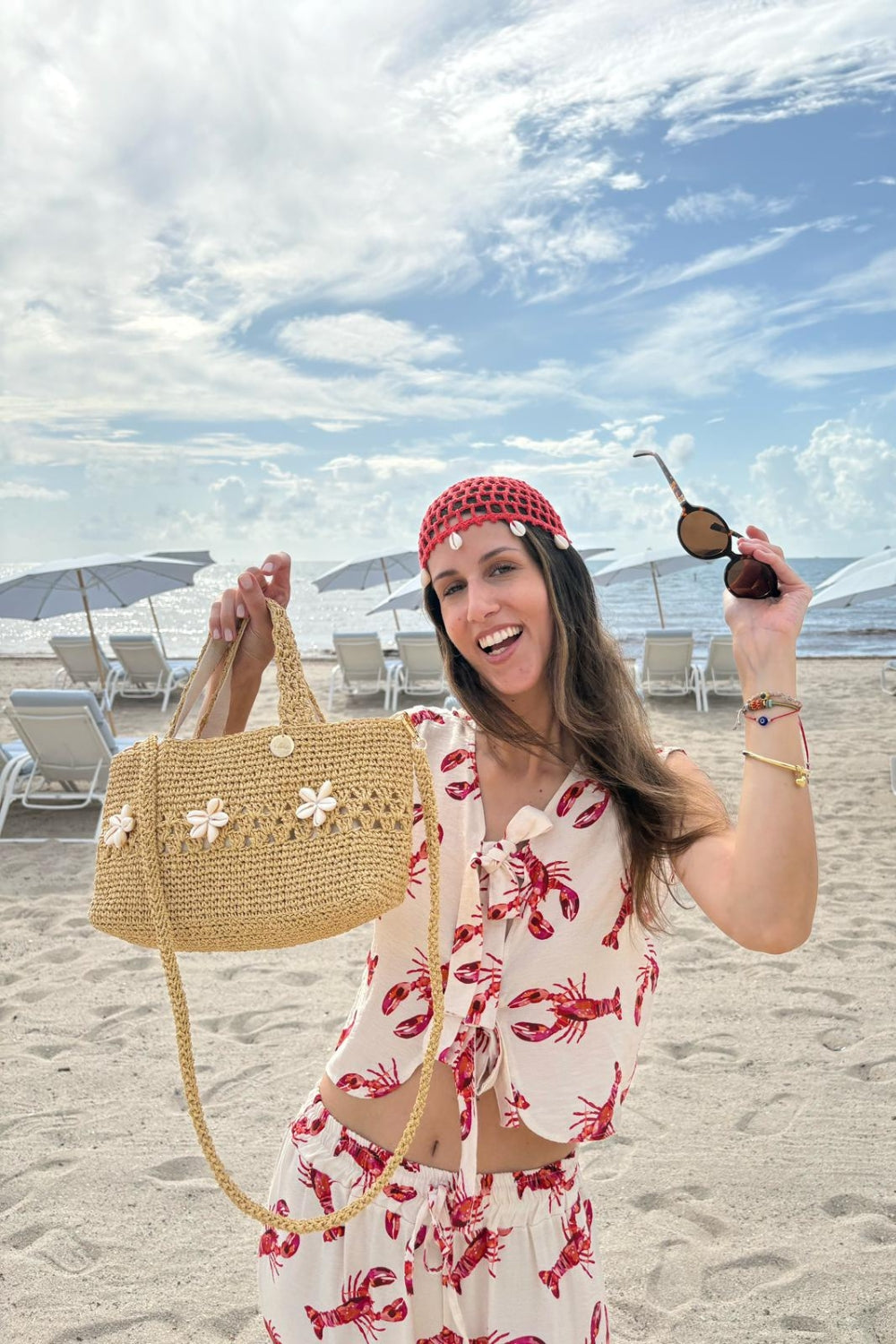 Elisa Casquete Tejido - Rojo
