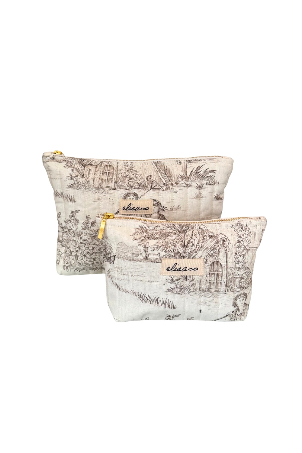 Pack Elisa Neceser - Marrón