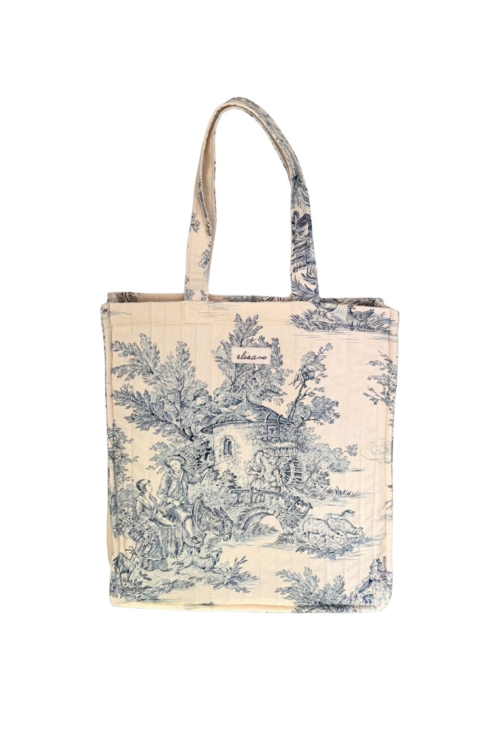 Elisa Tote Bag - Azul
