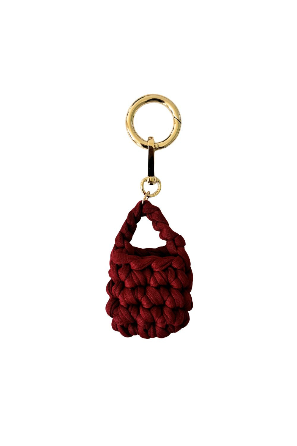 Mini Elisa bag charm - Guinda