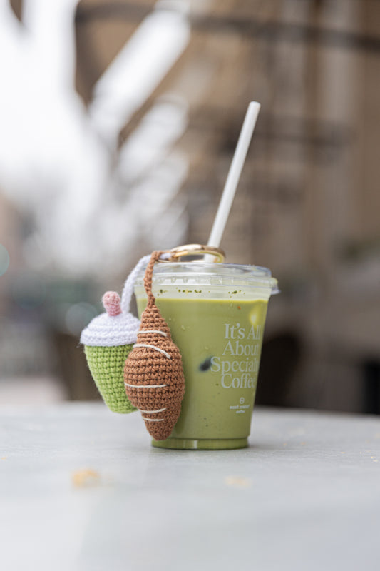 Charm Matcha + croissant