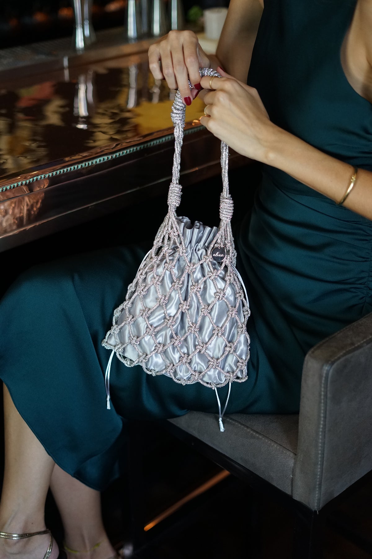 Renata bag - plateado