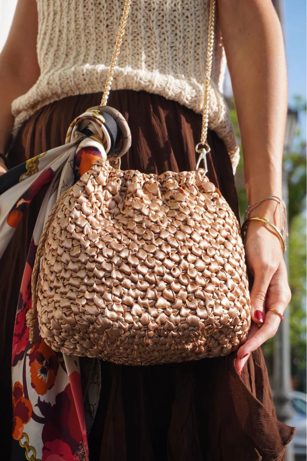 Julieta bag - Gold