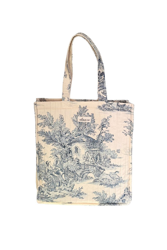 Elisa Tote Bag - Azul