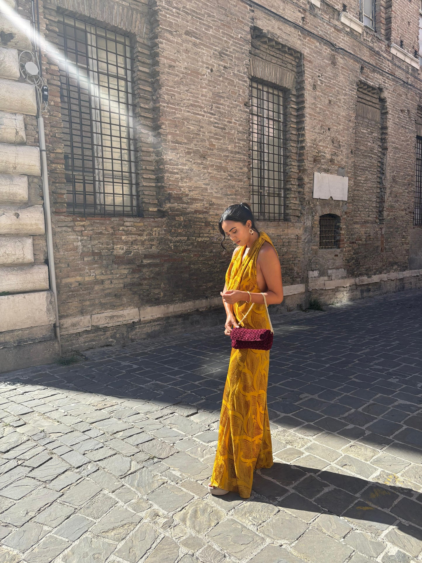 Diana Velvet - Guinda