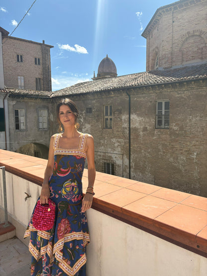 María - Bicolor Rojo y Fucsia