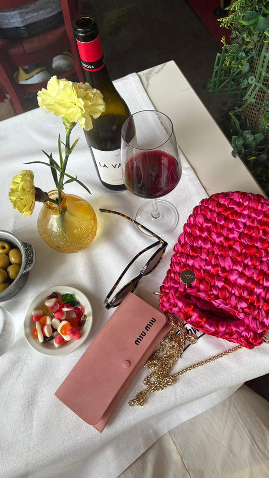 María - Bicolor Rojo y Fucsia