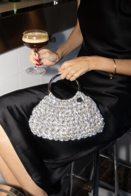 Martina bag - silver special
