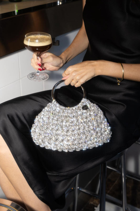 Martina bag - silver special