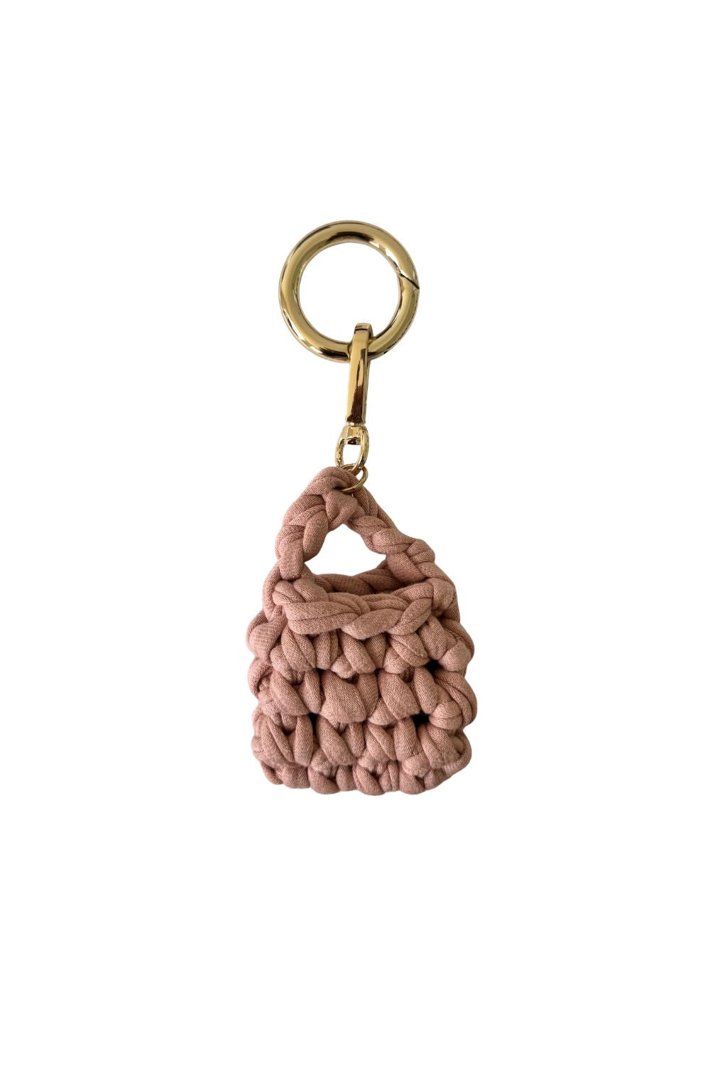 Mini Elisa bag charm - Rosado
